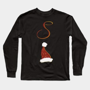 Santa Christmas Playing Card (B) Long Sleeve T-Shirt